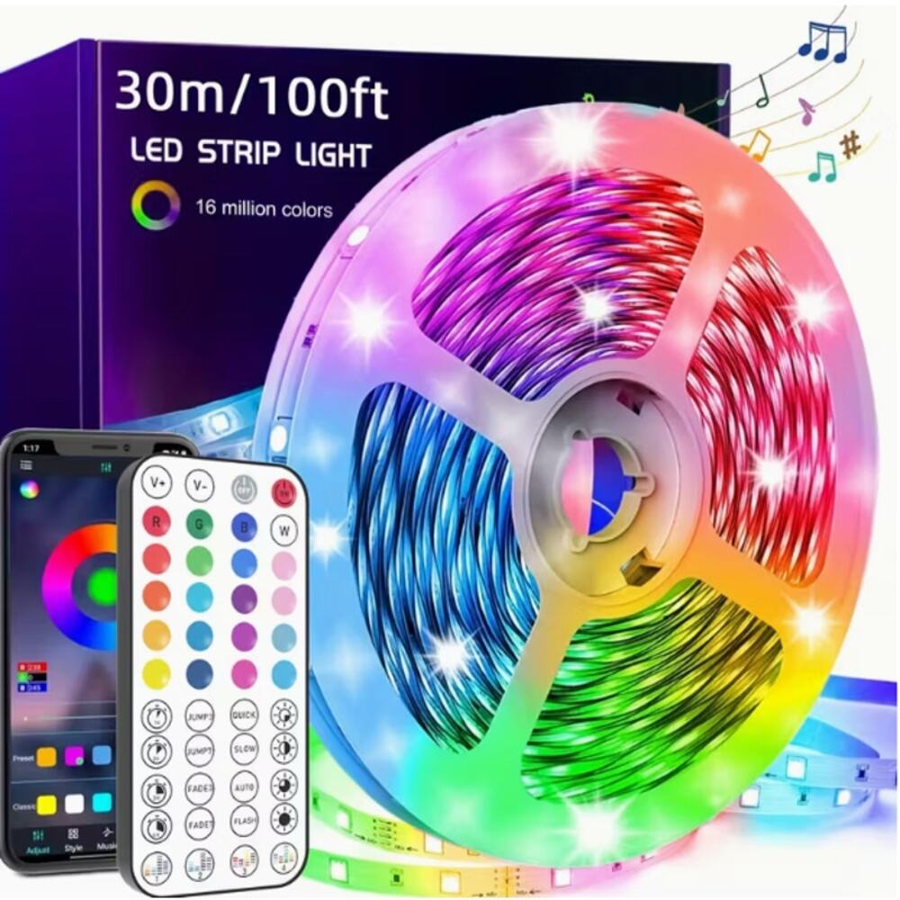100 feet LED Lights Multi Color with remote